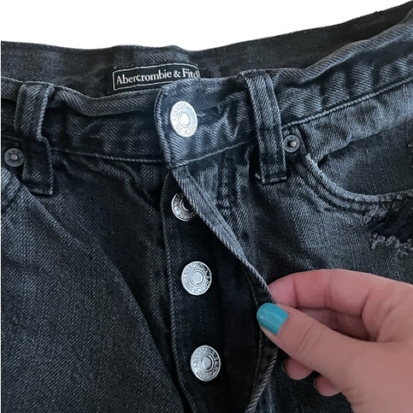Abercrombie & Fitch Denim Shorts - Picture 2 of 5